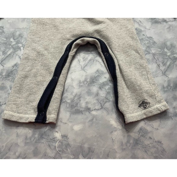 Burt’s Bees Grey Gray Baby Boy Hooded Outfit, Size 6-9 months - Picture 4 of 9